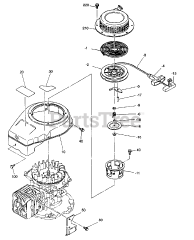 Snapper EC 13 V (41272) - Snapper Engine, Made by Robin Subaru, 4hp Cooling, Starting