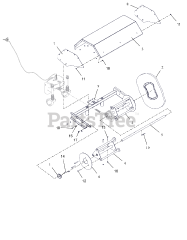Ariens 926074 - Ariens 36" Power Brush, Kohler (SN: 000101 & Above)