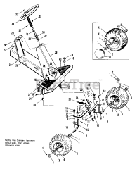 Simplicity 606 Special (990332) - Simplicity Wonderboy Rear-Engine Riding Mower