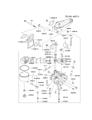 Kawasaki FC400V-AS00 - Kawasaki Engine CARBURETOR