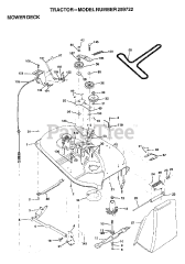 Weed Eater 259722 - Weed Eater Lawn Tractor