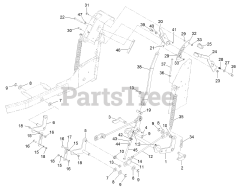 Exmark VTX740EKC60400 - Exmark 60" Vantage X-Series Stand-On Mower, Kohler ECV740 (SN: 316000000 - 399999999) (2016)