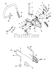 Echo CS-4400 - Echo Chainsaw (Type 1E) (SN: 001001 - 101000)