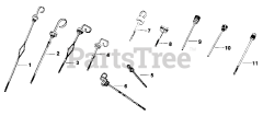 Kohler K301-4796 - Kohler K-Series Engine, Basic Version, 12hp, 9kW Dipstick (TP-2097)