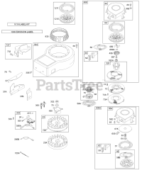 Briggs & Stratton 195702-0135-01 - Briggs & Stratton Vertical Engine