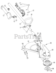Brands TB 465 SS (41ADT46C966) - Troy-Bilt Pony String Trimmer
