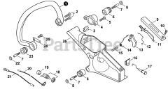 Echo CS-361 P - Echo Chainsaw (SN: C67315001001 - C67315999999)