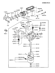 Kawasaki FB460V-BS22 - Kawasaki Engine CARBURETOR