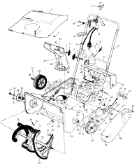 MTD 31174C - MTD Snow Thrower (1986)