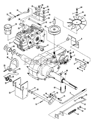 Snapper LT 14H331KV (80085) - Snapper 41" Lawn Tractor, 14hp (1991)