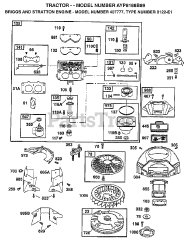 Electrolux/AYP 8188 B89 - Electrolux/AYP Lawn Tractor (1998)
