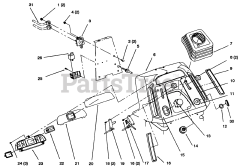 Toro 72062 (264-6) - Toro Yard Tractor (SN: 049000001 - 049999999) (1994) Dash