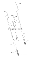 Husqvarna ST 276 EP (961910039-11) - Husqvarna 30" Snow Blower (2014-07) HANDLE 2