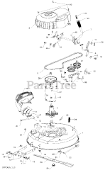 Weed Eater WE 261 (960240001-00) - Weed Eater Lawn Tractor (2010-06)