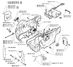 Husqvarna 362 SPECIAL - Husqvarna Chainsaw (1999-11) Crankcase
