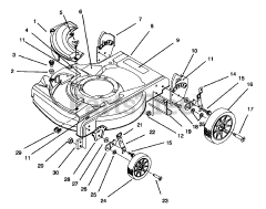 Lawn-Boy 10201 - Lawn-Boy Silver Series Walk-Behind Mower (SN: 004900001 - 004999999) (1994)