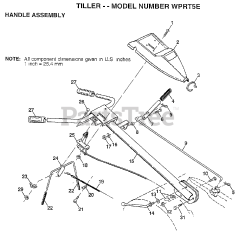 Winston Pro WP RT5 E - Winston Pro Tiller (1996)