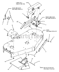 Snapper ZM 6100M (7082475) - Snapper 61" Mower Deck Assembly Chute, Deck Covers &amp; Baffle