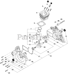 Echo CS-620 P - Echo Chainsaw (SN: C69215001001 - C69215999999)