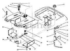 Toro 73501 (520-H) - Toro Garden Tractor (SN: 049000001 - 049999999) (1994)