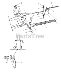 Cub Cadet 528 (190-528-100) - Cub Cadet 45" Snow Thrower Manual Lift Kit 45" Snowthrower Manual Lift Kit