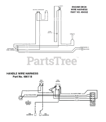Scag SW32-14FS - Scag 32" Walk-Behind Mower, 14hp Kawasaki (SN: N4100001 - N4199999) WIRE HARNESSES