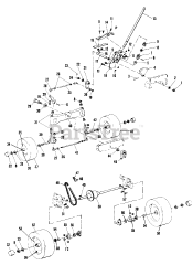 Toro 63-08BP01 (A-70) - Toro 30" Rear-Engine Riding Mower (1976)