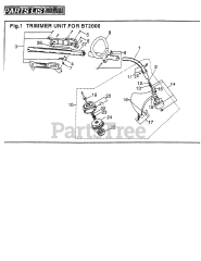 RedMax BT 2000 - RedMax Brush Trimmer (SN: 600001 & Above) (1997-01)