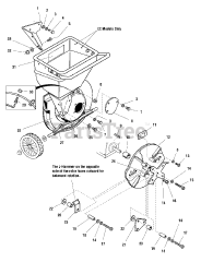Simplicity 8/14 (1694678) - Simplicity Chipper Shredder Housing &amp; Rotor Group - Models 5/14 &amp; 8/14 (4096hrg)