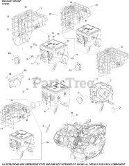 Kohler CH395-3192 - Kohler Command PRO Engine, Made for BCS America, 9.5hp, 7.1kW Exhaust