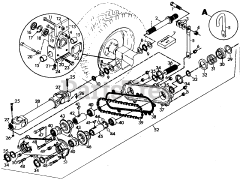 Gravely 45965 - Gravely Rear PTO for 4-Wheel Tractor