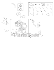Briggs & Stratton 305447-0191-B5 - Briggs & Stratton Horizontal Engine Cylinder Group