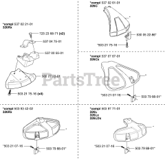 Husqvarna 326 LX - Husqvarna String Trimmer (2002-08) Accessories (A)