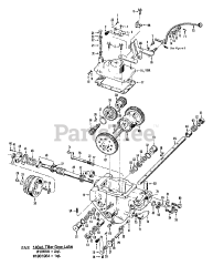 Troy-Bilt 12055 - Troy-Bilt Horse Rear-Tine Tiller (SN: 120550100101 & Above)