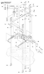 Husqvarna R 16 C AWD (966830301) - Husqvarna Swedish Riding Mower (2009-04) 94CM CUTTING DECK 2