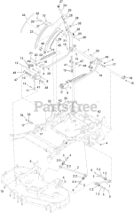 Exmark VXX999GKA60600 - Exmark 60" Vertex X-Series Stand-On Mower, Kawasaki FX1000 (SN: 416150475 - 417930745) (Rev A) (2024)