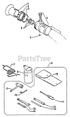 Echo DM-9 - Echo Duster / Mister Misting Nozzles, Tools