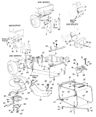 Cub Cadet 038 (196-038-100) - Cub Cadet Grass Catcher (1986) Grass Catcher