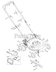 Yard Machines 11A-A56R729 - Yard Machines Walk-Behind Mower (2014)
