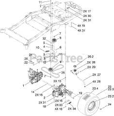 Toro 74822 (ZX 5400) - Toro 54