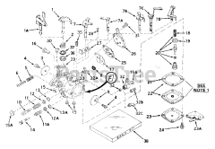 Tecumseh CA-631586 - Tecumseh Carburetor