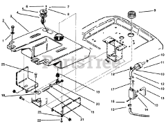 Toro 73501 (520-H) - Toro Garden Tractor (SN: 059002947 - 059999999) (1995)