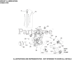 Kohler CH620-3193 - Kohler Command PRO Engine, Basic Version, 19hp, 14.2kW 03 Lubrication