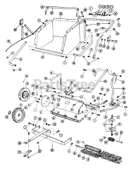 AGCO 414 S (1600259) - AGCO Lawn Tractor, 14hp