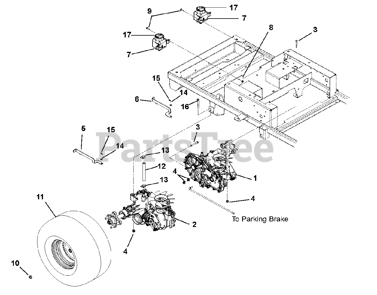 Gravely 915164 (ZT XL 54) - Gravely 54" Zero-Turn Mower, Kawasaki FR