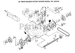 Electrolux/AYP 2C672 A - Electrolux/AYP Walk-Behind Mower