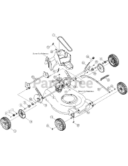 Yard-Man 12AV829C755 - Yard-Man Walk-Behind Mower (2005) (Walmart)