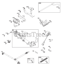Briggs & Stratton 61E377-0152-J1 - Briggs & Stratton Horizontal Engine