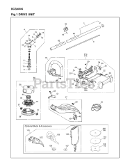 RedMax BCZ 2650 S - RedMax Brushcutter (SN: 91000101 & Above) (2012-08)