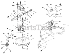 Yard-Man 128-166B401 - Yard-Man Walk-Behind Mower (1988)